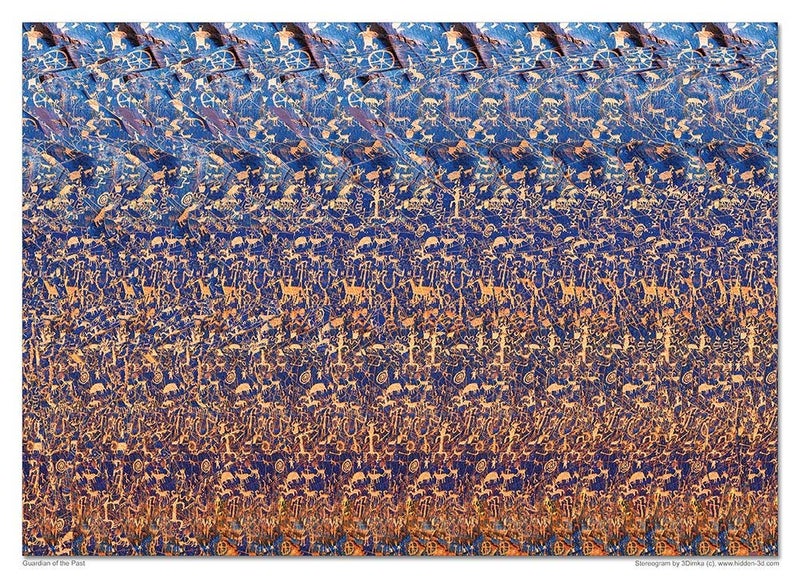 hidden-3d Set of Six Stereogram Posters - Image 4